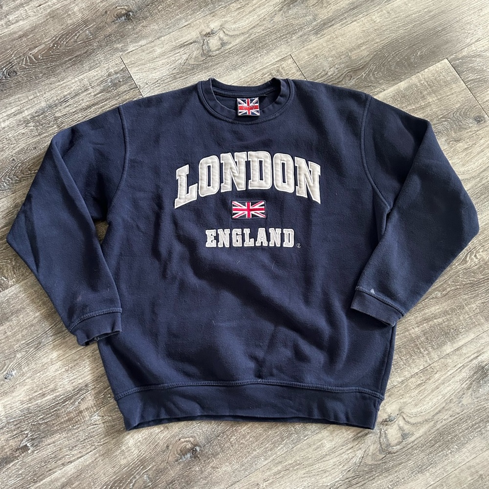 Navy London England Sweatshirt